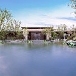 The entrance of th