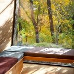 the wooden cabin i