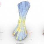 FEA model of tower