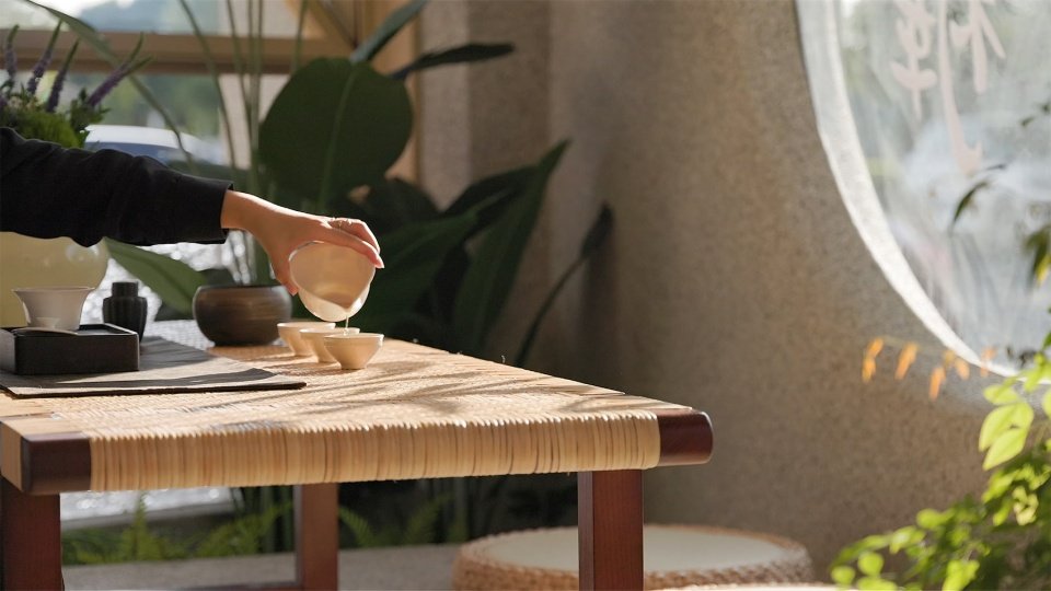 白天卖茶