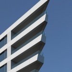 这是本项目平面形状和独特的空间体量结