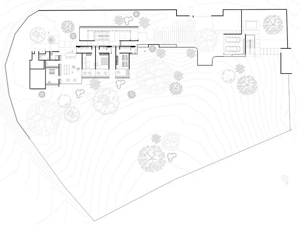 house hidden in a 