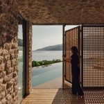 Outdoor lounge sea
