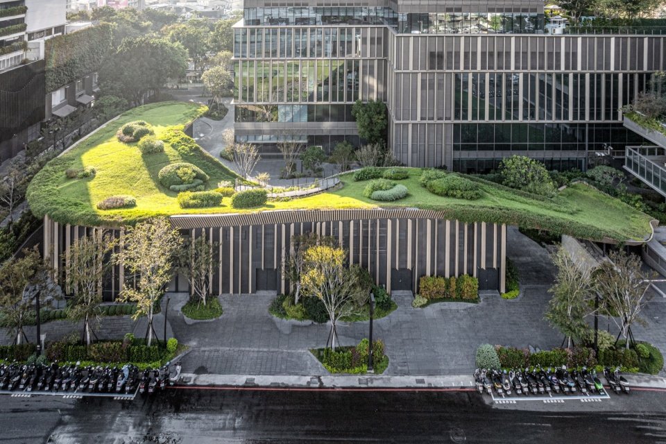 A garden-like museum