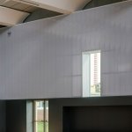 the facade has a c