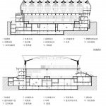 光谷体育馆以及设计保留的湖泊形成有机