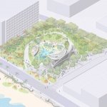 将原先的沥青停车场“植被化”