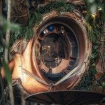 将蒸汽机械与奇幻森林相结合