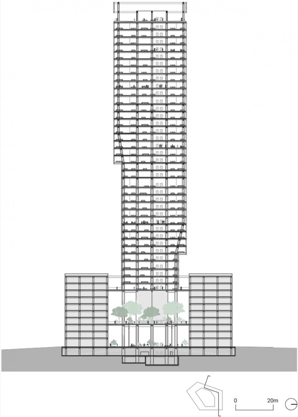 深圳南山区新建成的金蝶云大厦与现有软