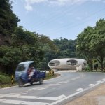 重景环坐落于惠州罗浮山环山公路旁一处
