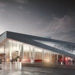 以及分别面向城市公园与海岸的入口