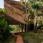 A rammed earth str