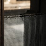 a glass curtain