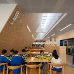 A school blending 