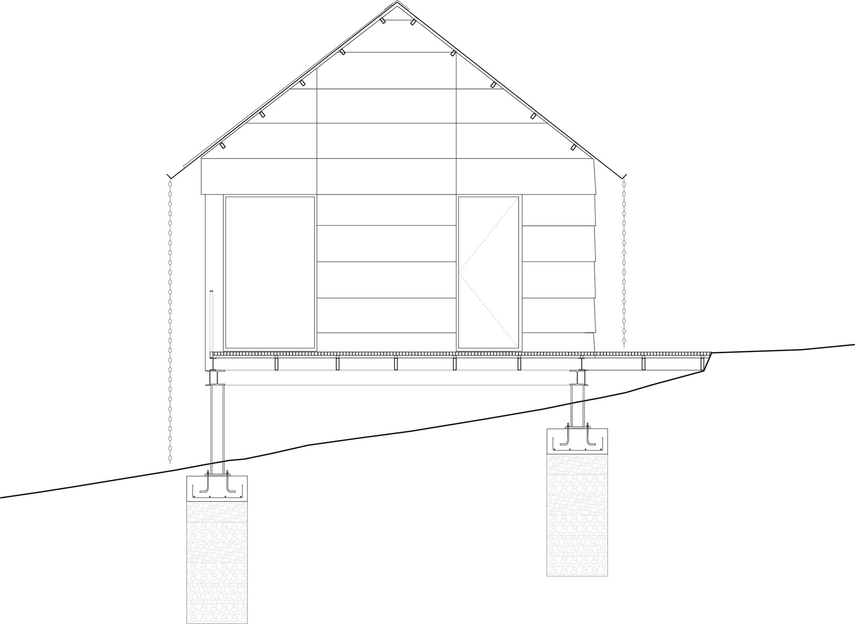 Linear volume exte