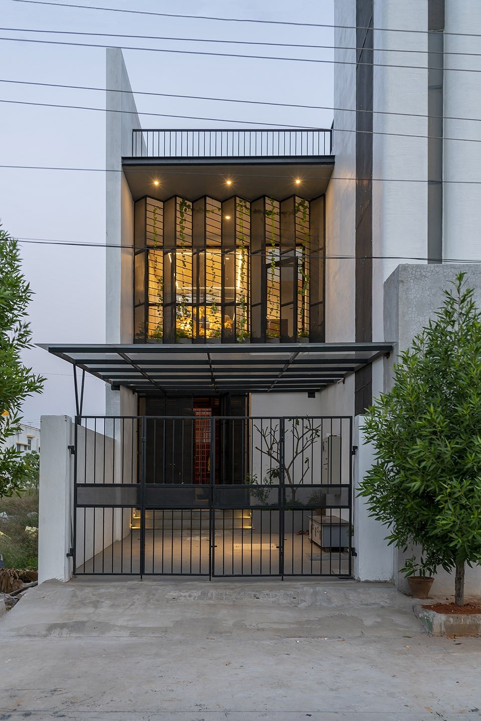 facade of the resi