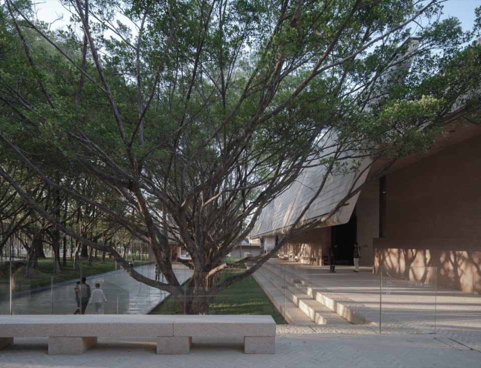 North facade of th