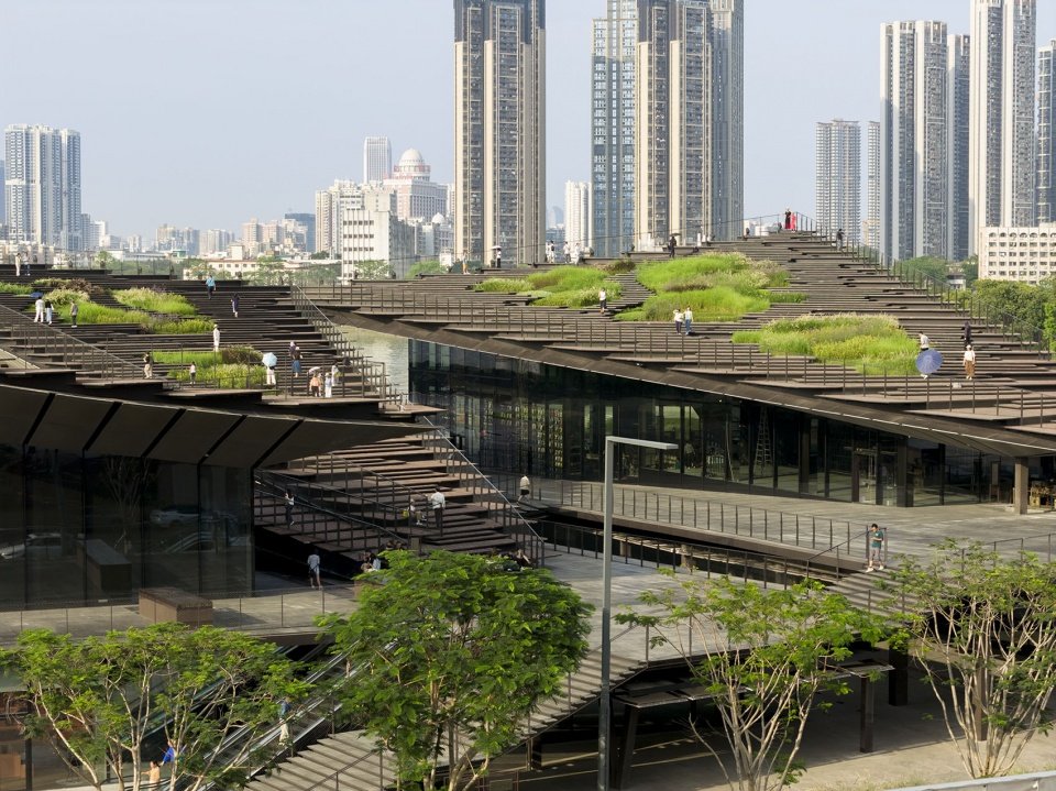 On the former site